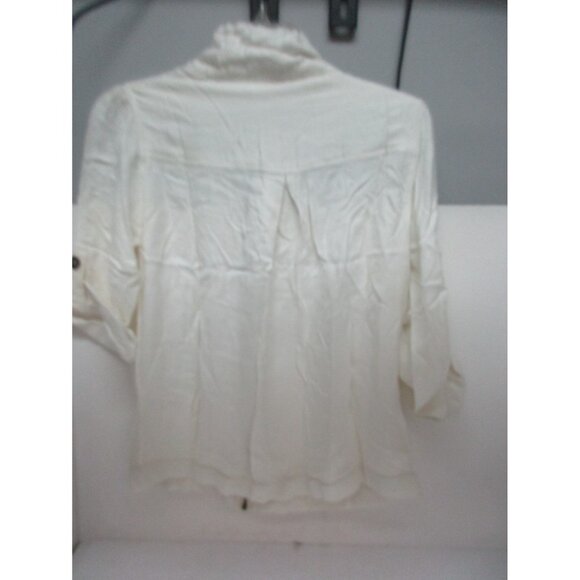 Sugar Kisses Women's Zip-Up Jacket Ivoory Size: 1X New !!! - Picture 2 of 2